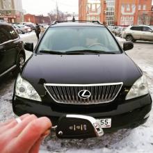 Выкидной ключ на Lexus RX